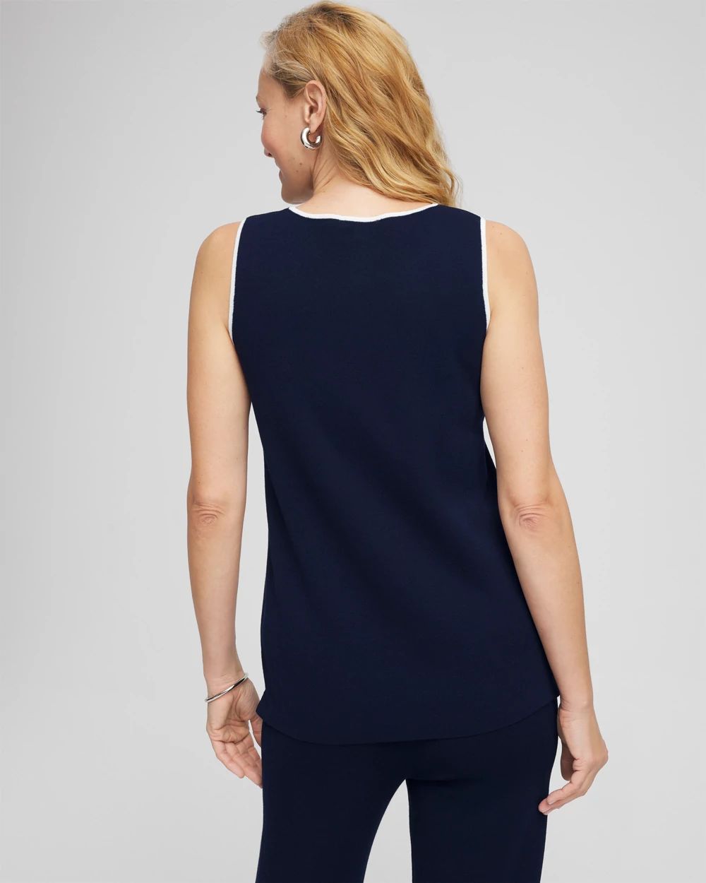 Travelers™ Tipped Sweater Shell Tank | Chico's